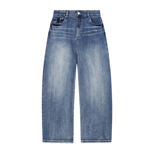 Sun Fade Heavyweight Denim Jeans - | 234 Collectives