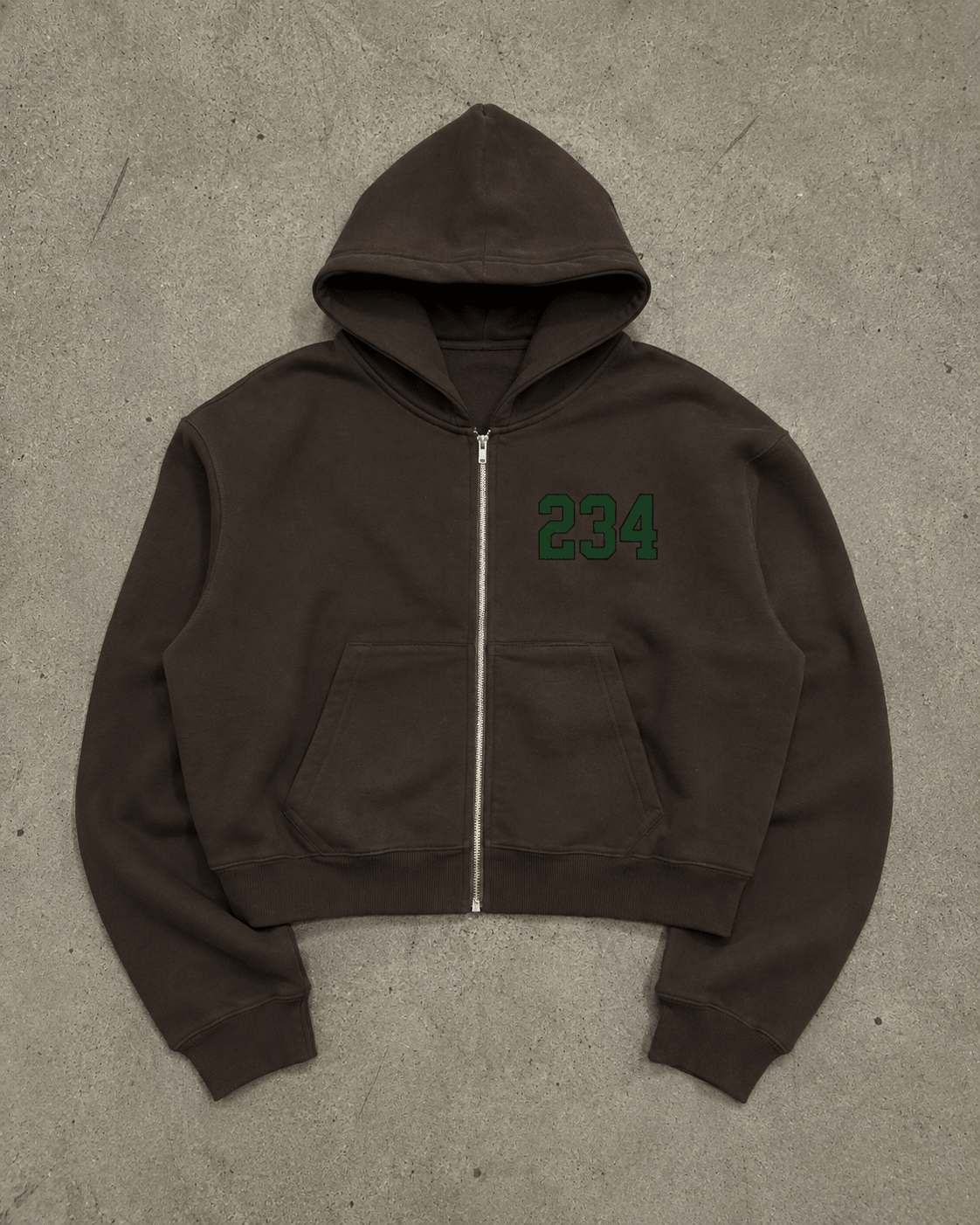 234 Boxy Zip-Up Hoodie - | 234 Collectives