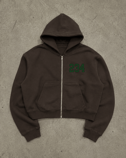 234 Boxy Zip-Up Hoodie - | 234 Collectives