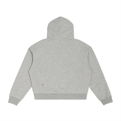 234 Plaid Boxy Zip Hoodie - | 234 Collectives