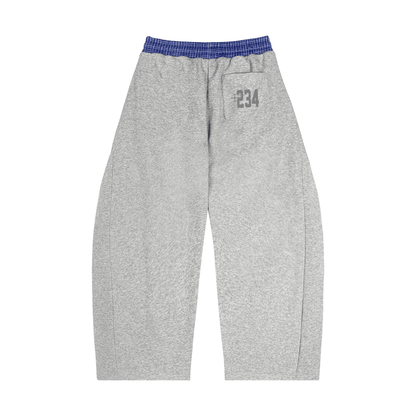 234 Plaid Waistband Barrel Sweatpants - | 234 Collectives