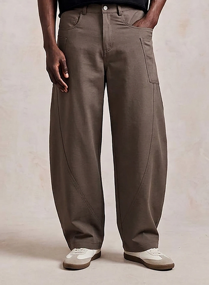 Men's Barrel Leg Pants