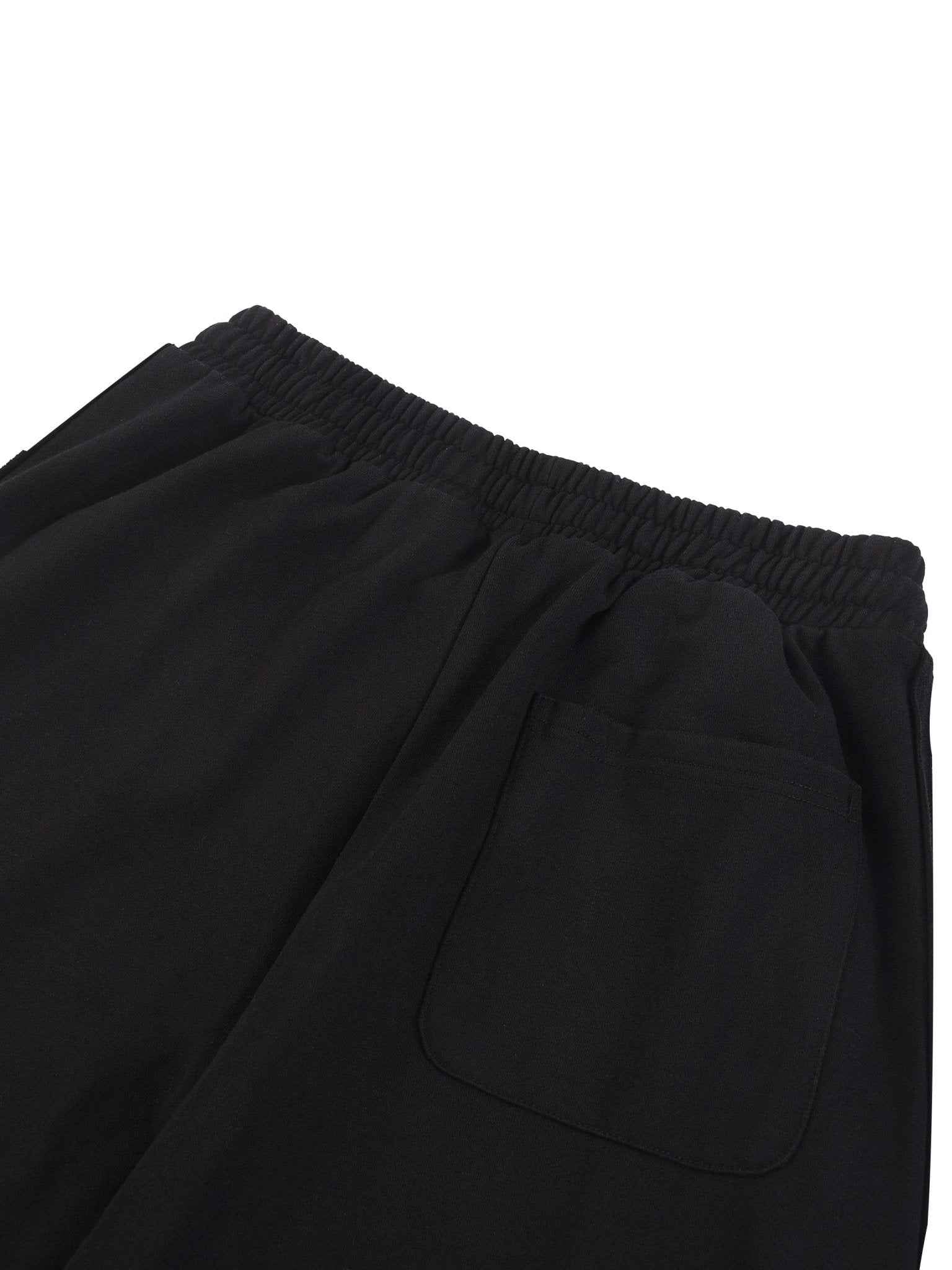 Contrast Tape Wide-Leg Sweatpants