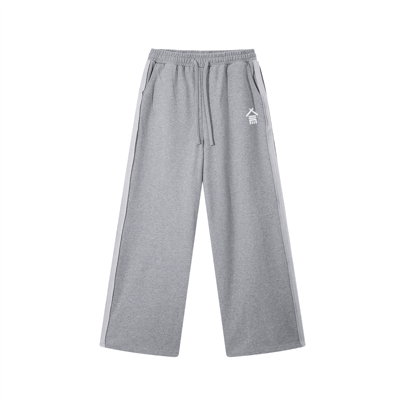Contrast Tape Wide - Leg Sweatpants - | 234 Collectives