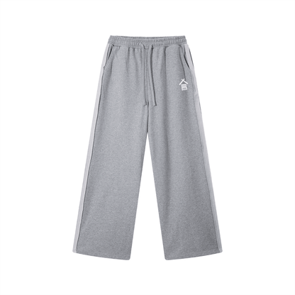 Contrast Tape Wide - Leg Sweatpants - | 234 Collectives