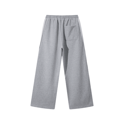 Contrast Tape Wide - Leg Sweatpants - | 234 Collectives