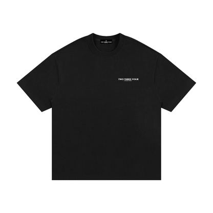 Essential Heavyweight Cotton T-Shirt Black