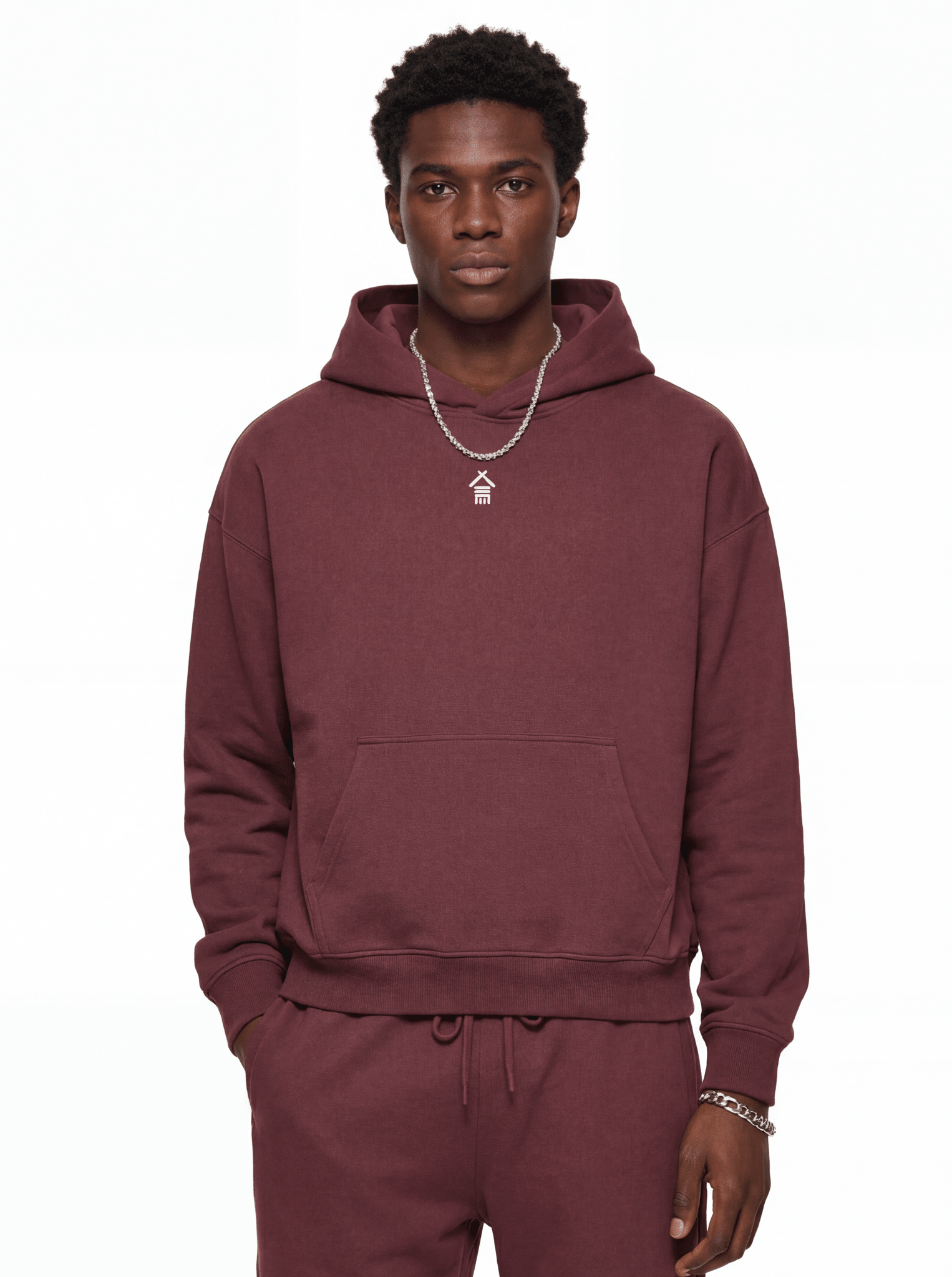 Essential Boxy Heavyweight Drop - Shoulder Hoodie - | 234 Collectives