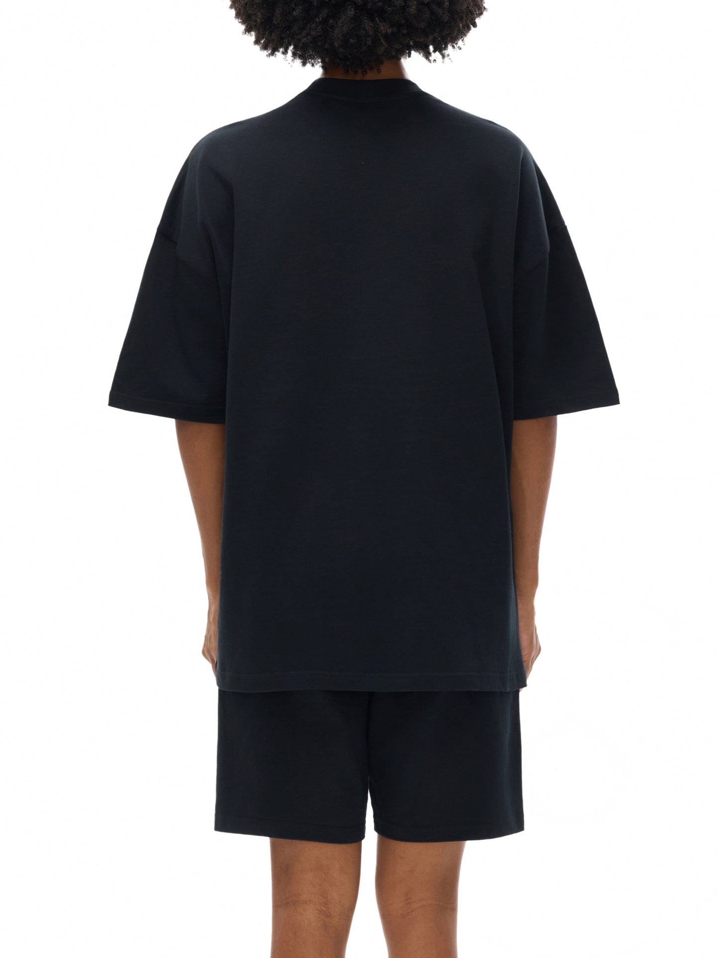 Essential Heavyweight Cotton T-Shirt Black