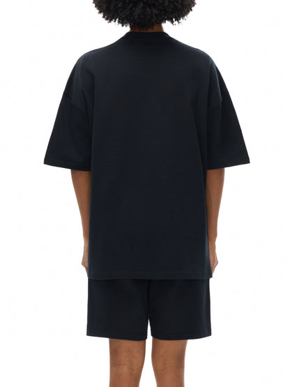 Essential Heavyweight Cotton T-Shirt Black