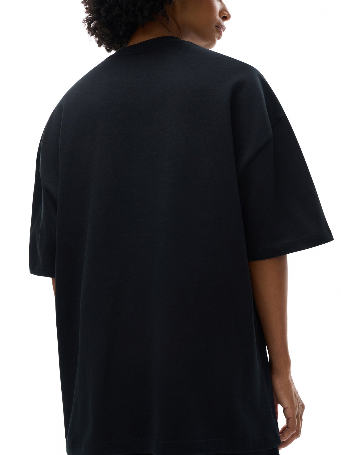 Essential Heavyweight Cotton T-Shirt Black