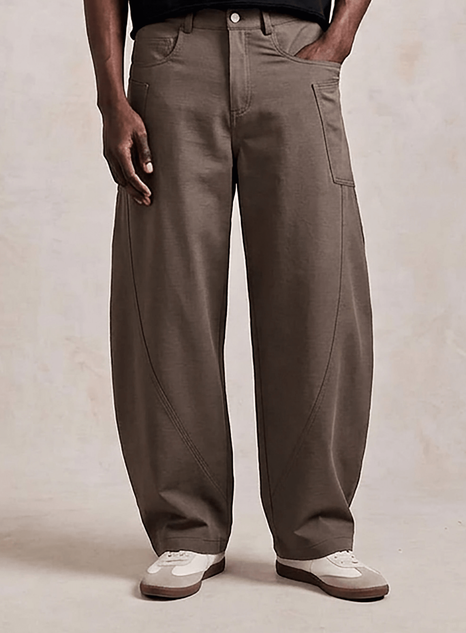 Men's Barrel Leg Pants - | 234 Collectives