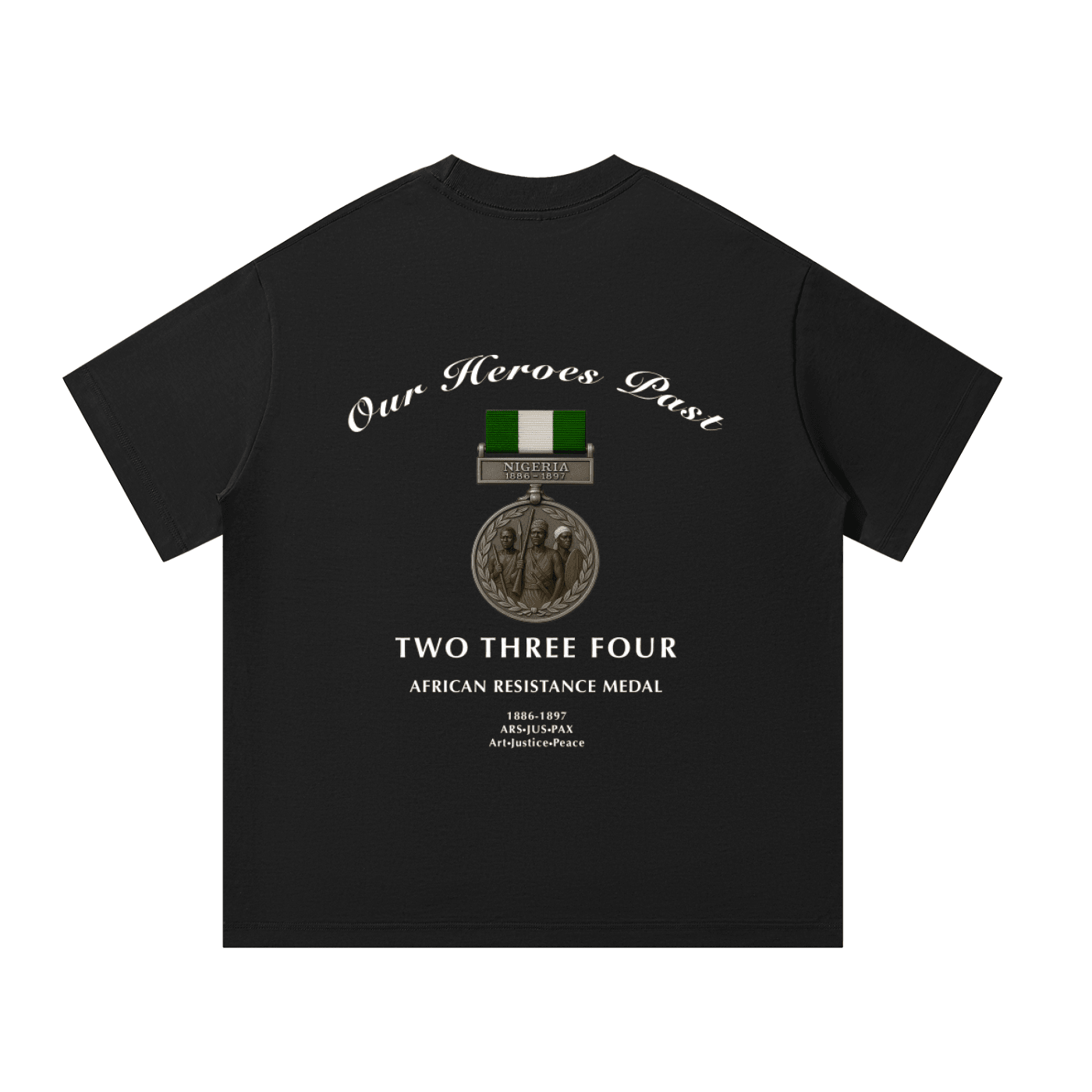Our Heroes past cursive shirt - | 234 Collectives