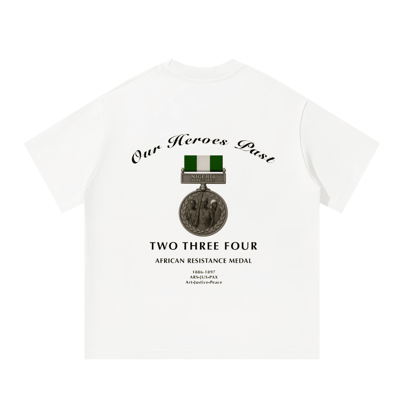Our Heroes Past Cursive Shirt - | 234 Collectives