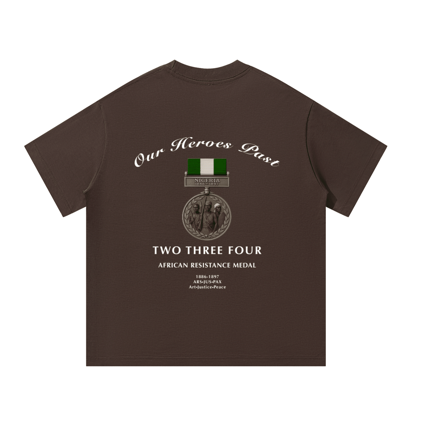 Our Heroes past cursive shirt - | 234 Collectives