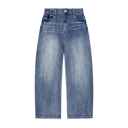 Sun Fade Heavyweight Denim Jeans - | 234 Collectives