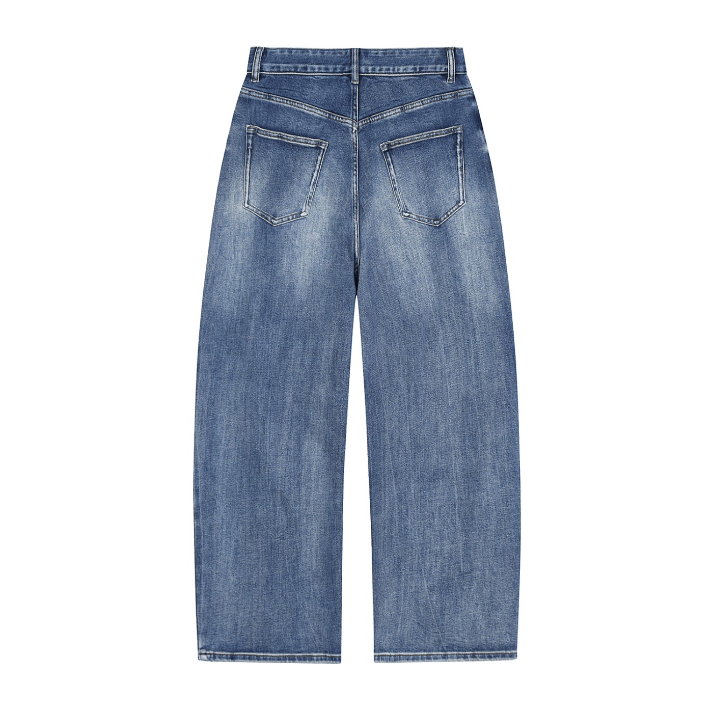 Sun Fade Heavyweight Denim Jeans - | 234 Collectives