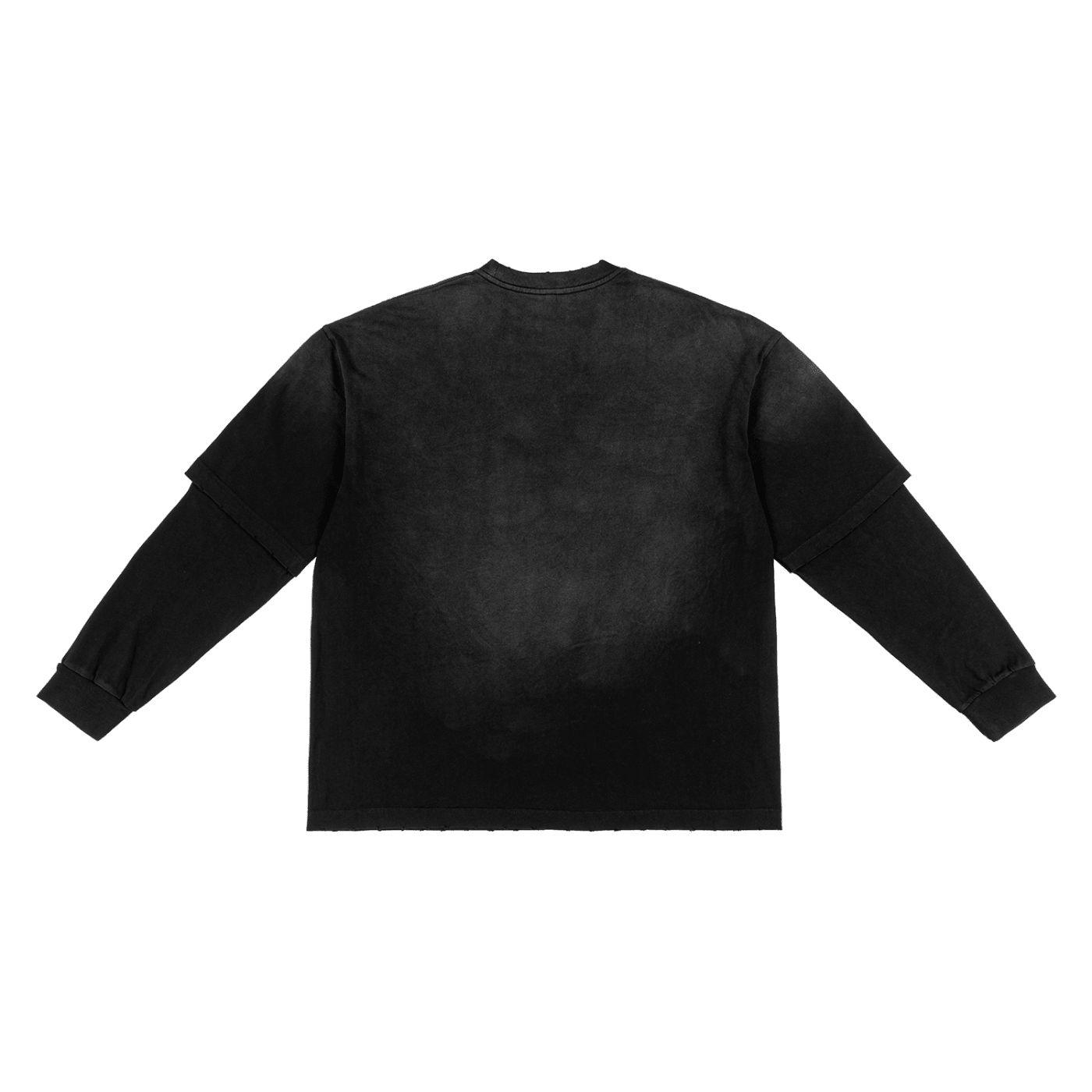 Sunfade Hand - Frayed Faux Two - Piece T-Shirt - | 234 Collectives