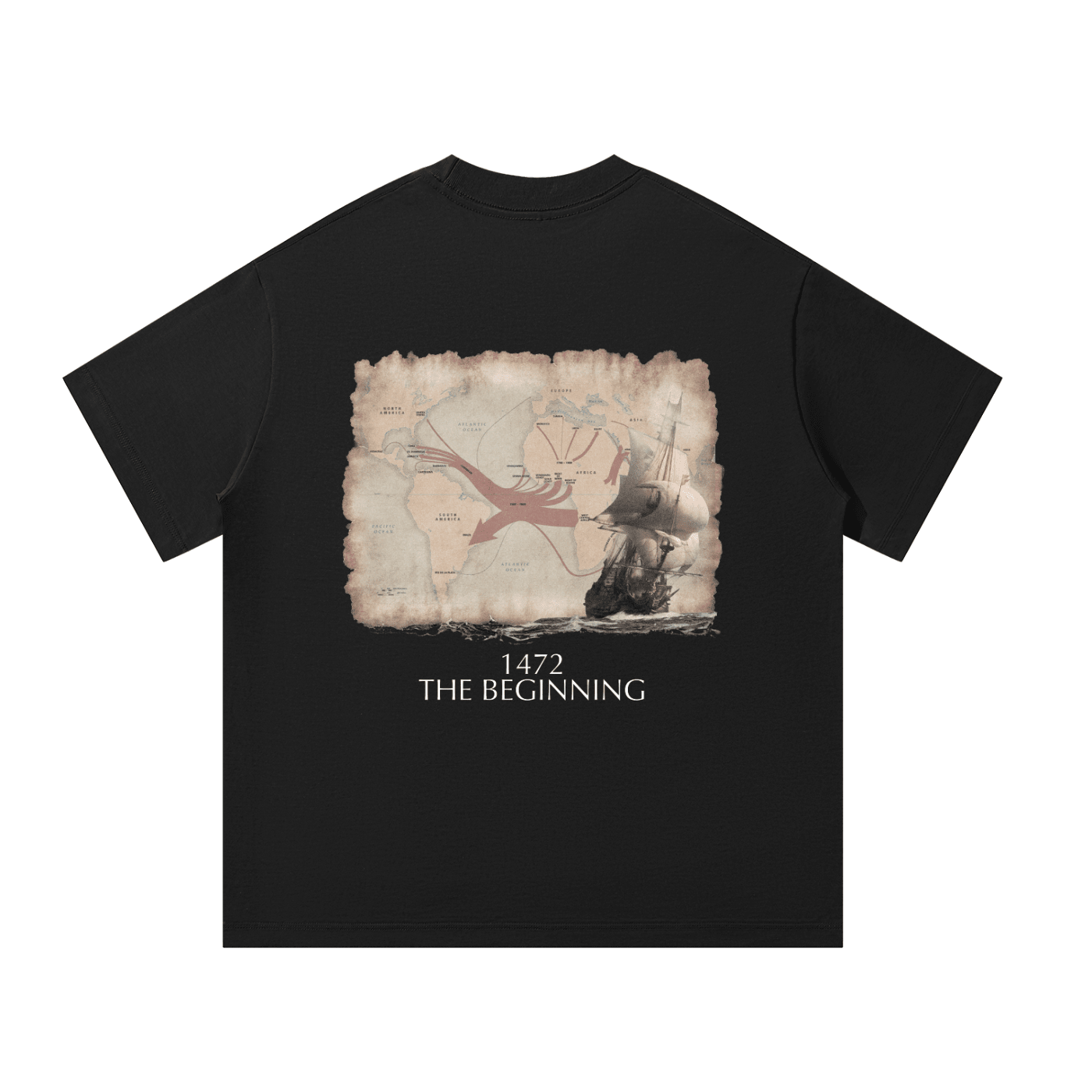 Trade Route Unisex Oversized T-Shirt - | 234 Collectives