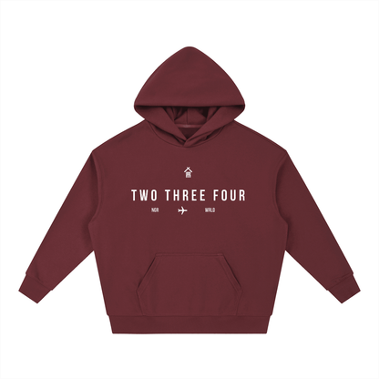 Traveller's Club Essential Boxy Heavyweight Drop - Shoulder Hoodie - | 234 Collectives
