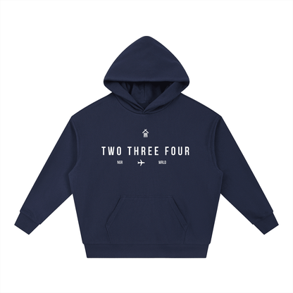 Traveller's Club Essential Boxy Heavyweight Drop - Shoulder Hoodie - | 234 Collectives