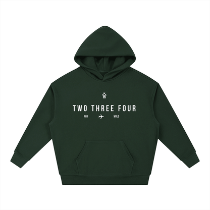 Traveller's Club Essential Boxy Heavyweight Drop - Shoulder Hoodie - | 234 Collectives