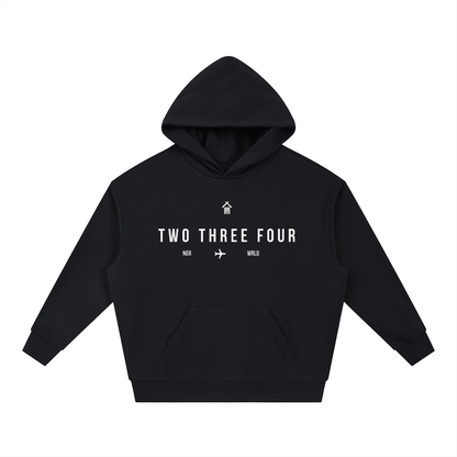 Traveller's Club Essential Boxy Heavyweight Drop - Shoulder Hoodie - | 234 Collectives