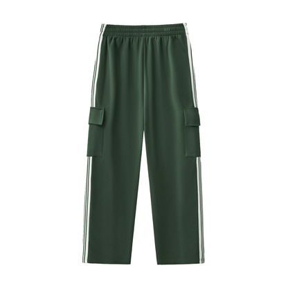 Travellers Club Side Stripe Straight - Leg Pants - | 234 Collectives