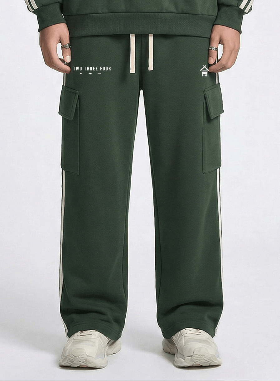 Travellers Club Side Stripe Straight - Leg Pants - | 234 Collectives
