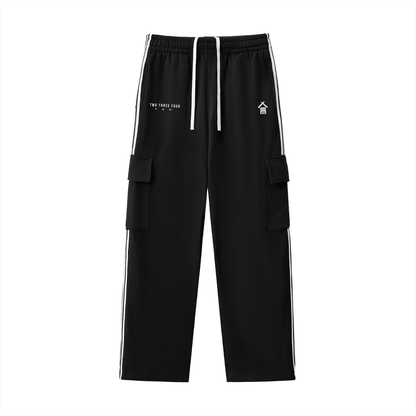 Travellers Club Side Stripe Straight - Leg Pants - | 234 Collectives