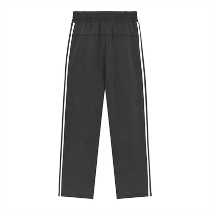 Traveller's Club Snow Washed Contrast Tape Sweatpants - | 234 Collectives
